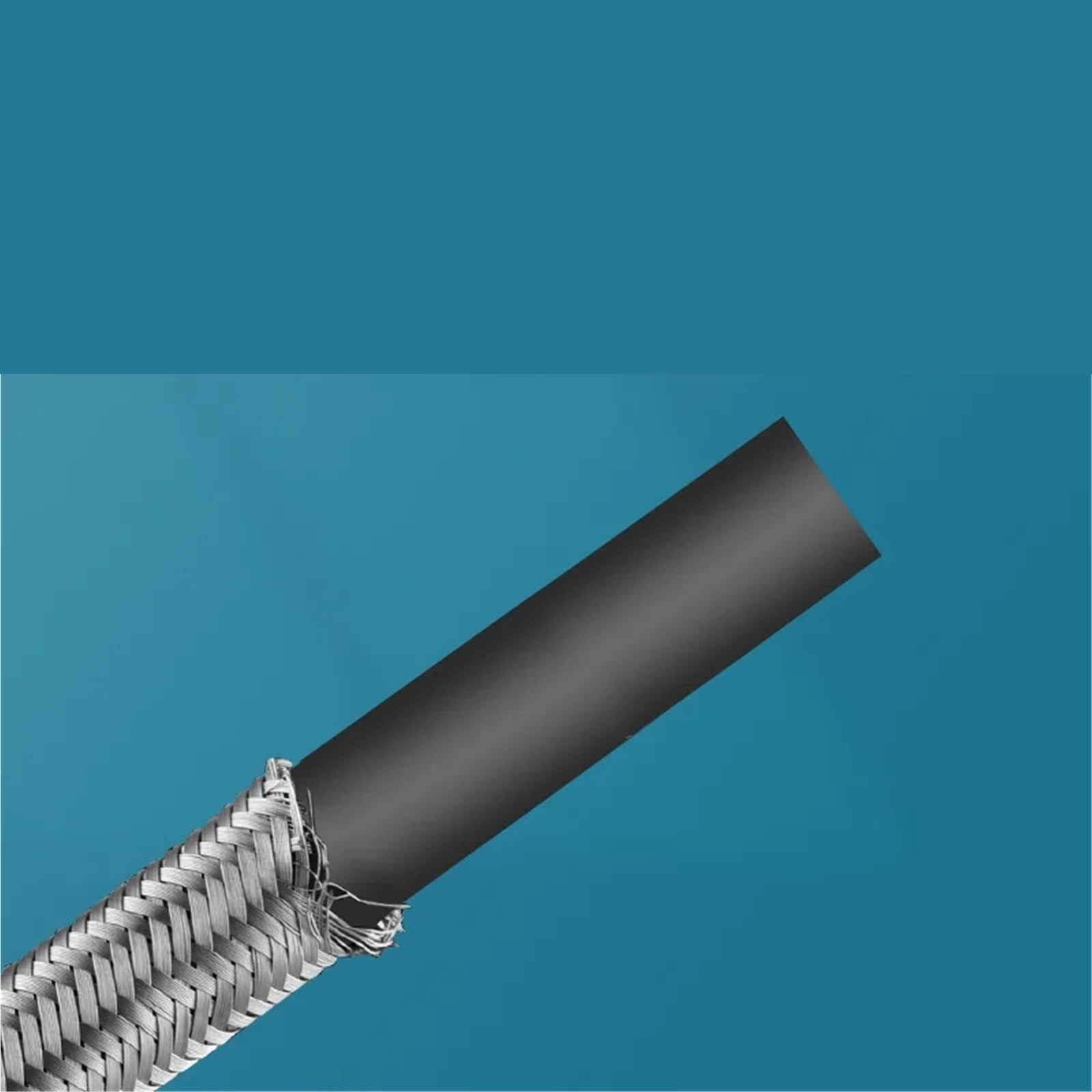 Manguera Trenzada De Acero Inoxidable Manguera de 20 a 200 cm, Tubo Interior de 3/4" y 10 mm, Flexible, a Prueba de explosiones, for Grifo de Agua. para Fregadero Cocina Baño(200cm)