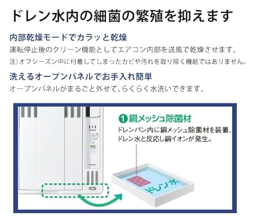 コロナ 冷房専用ウインドエアコン CW-1625R-WS