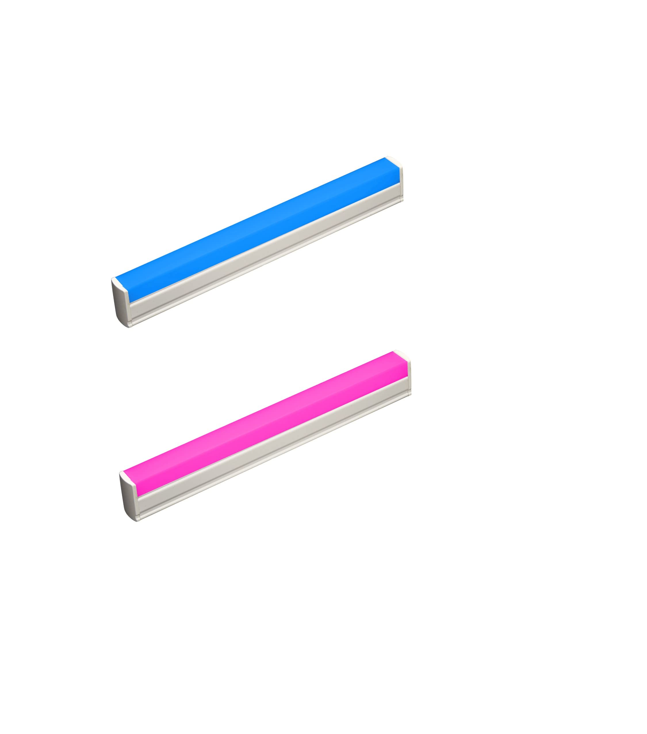 T5 10W 1 Feet Color Tube Light Straight Linear Batten,Home Decorative Colour Lights For Wall & Ceiling Pack of 2 (Blue-1,Pink-1)-image-24