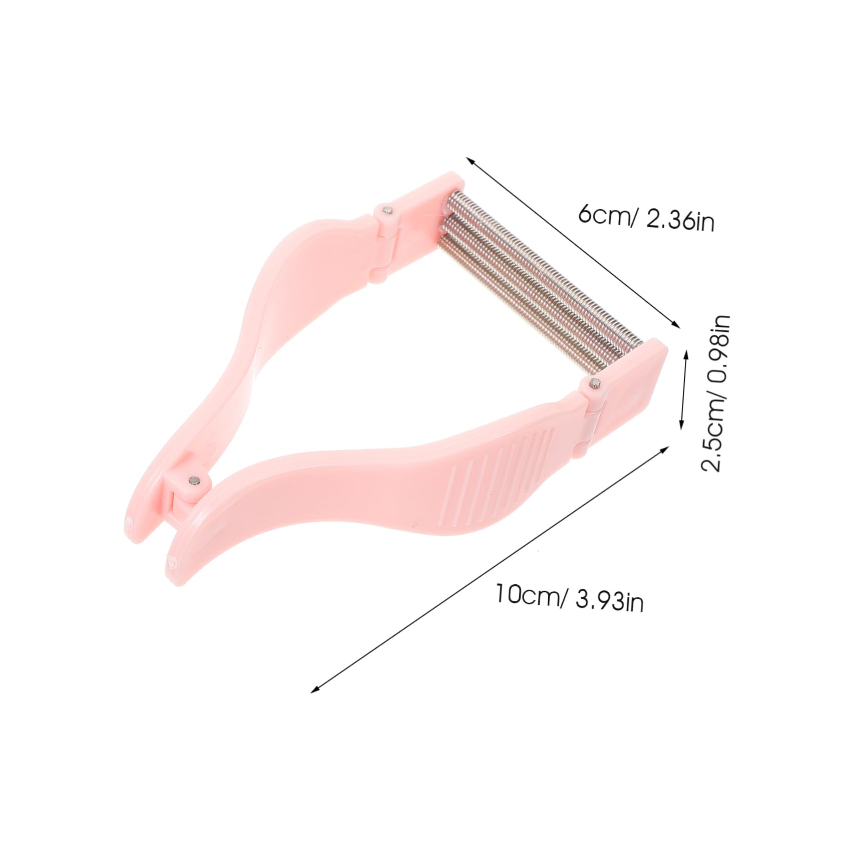 Mikinona 2Pcs Facial Hair Remover Tool Manual Spring Epilator for Women Hair Removal for Cheeks Upper Lip Chin and Neck Portable and Ergonomic Design Easy to Use and Carry