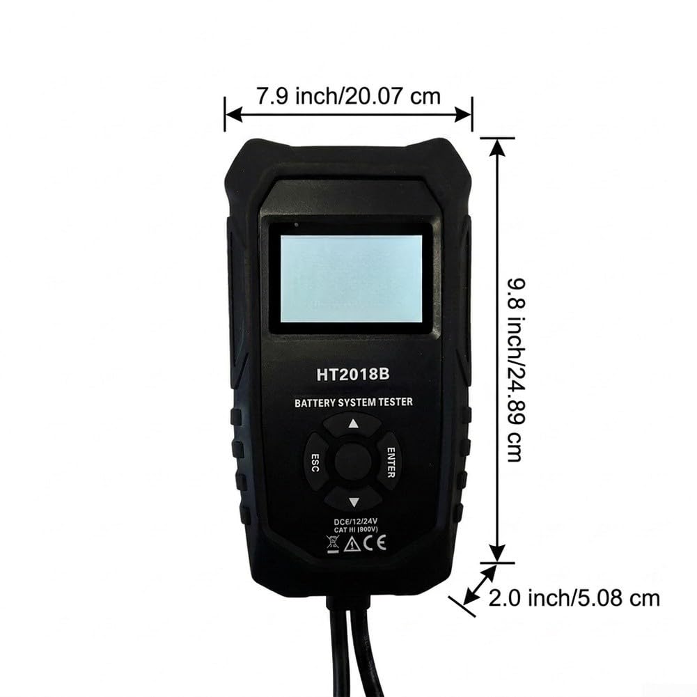 6V 12V 24V pour battery Tester pour cca Analyzer LCD Display