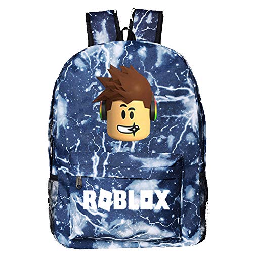 NINIUBAL Unisex Roblox Impresión Mochilas de Colegio Viaje para Deportes y Aire Libre