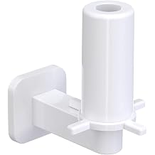 Self Adhesive Toilet Paper Holder, Paper Towel Holder - Bathroom Toilet Paper Holder Stand - Easy Installation No Drilling White
