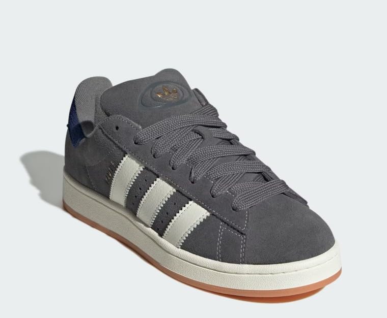 Image of adidas Campus 00S Men's 3 Stripes Classic 90s Low Top Sneakers (Grey, US Footwear Size System, Adult, Men, Numeric, Medium, 8)
