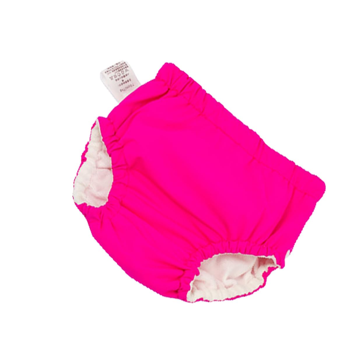 Vaguelly Baby Cotton Diaper Leakproof Waterproof Swim Diaper Pants Reusable for Boys Girls (Rosy 100cm)