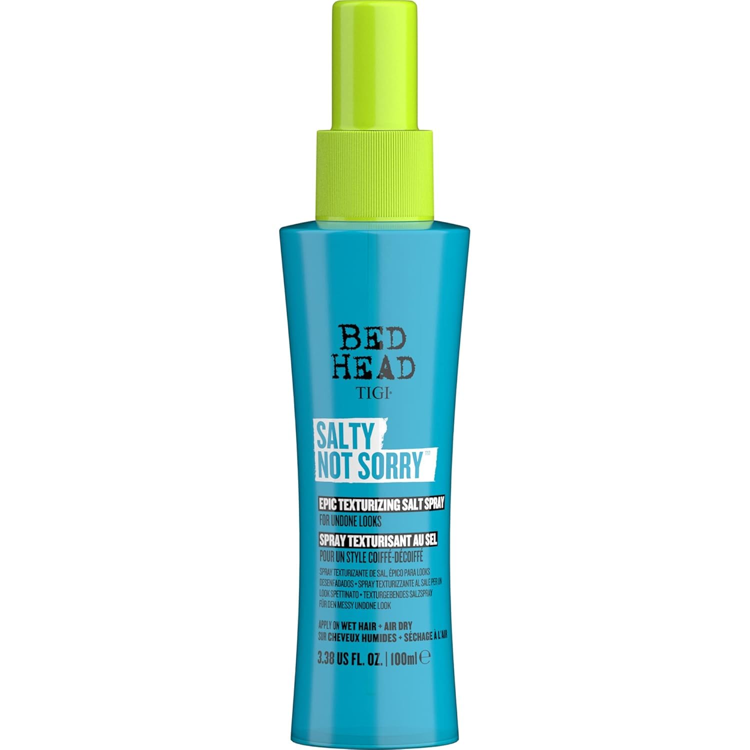 Tigi Unisex Clear Salty Not Sorry Texturising Spray For Natural Undone Hairstyles, 100Ml In