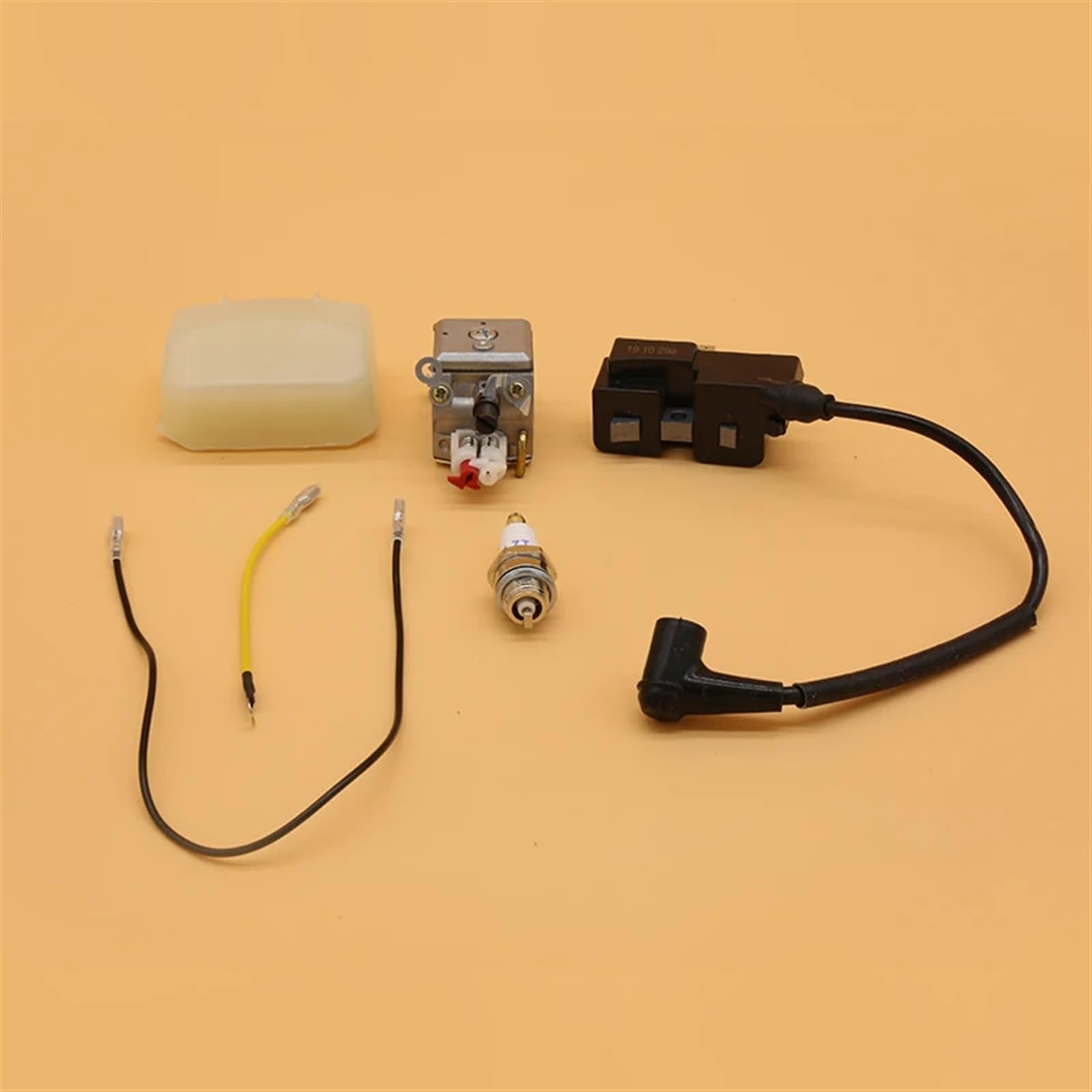 Kit filtro aria bobina accensione carburatore, per Husqvarna