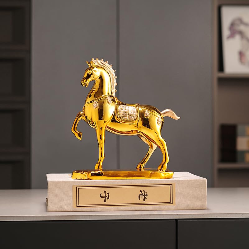 Estatua Decorativa de Caballo en Resina Moderna miniatura 5