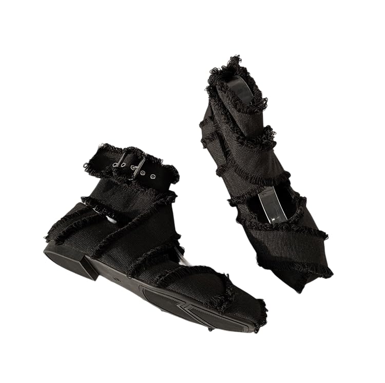 Women's Mary Jane Ballet Flats Square Toe Ballerina Flats with Adjustable Strap Cute Casual Y2K Shoes for Women