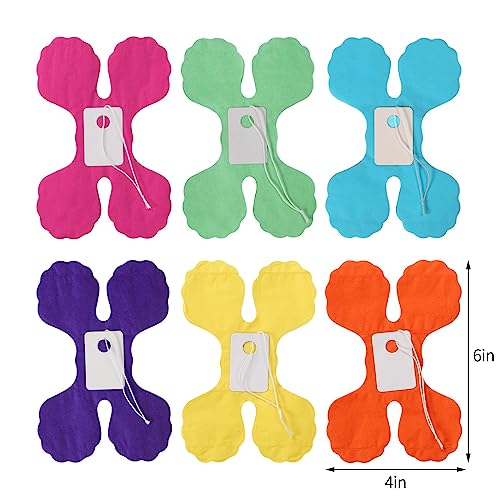 Image of Rainbow Mexican-Theme Party-Decorations Streamers Garland - 157Ft Colorful Birthday Supplies Four-Leaf Clover Hanging Banner,Hot Pink Orange Green Yellow Purple Blue Summer Baby Shower Decor Hugtmr