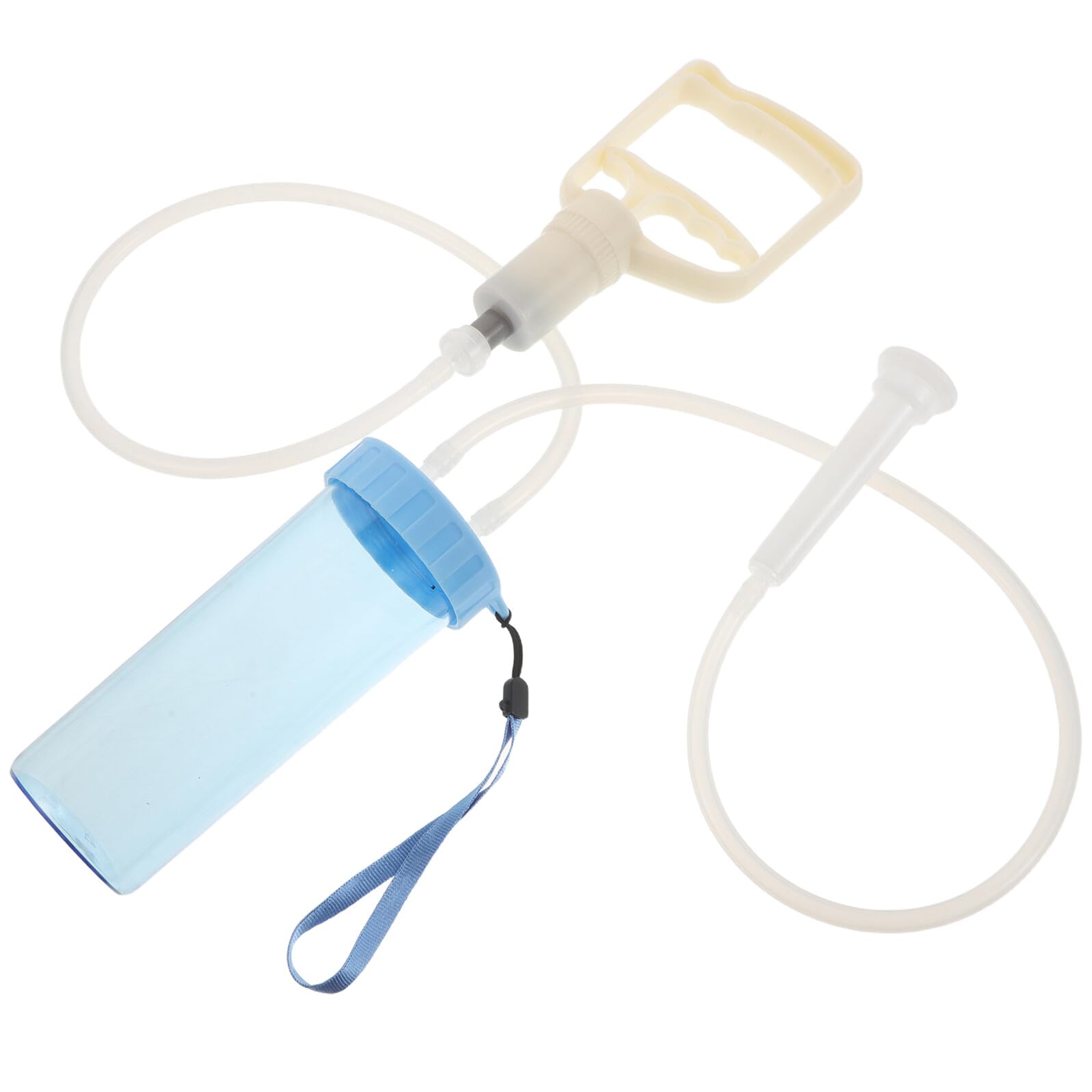 Homoyoyo Ordeñadora Manual Portátil para Ovejas 1 Unidad con Bomba de Succión Equipo Veterinario Reutilizable para Granjas y Manejo de Rebaños