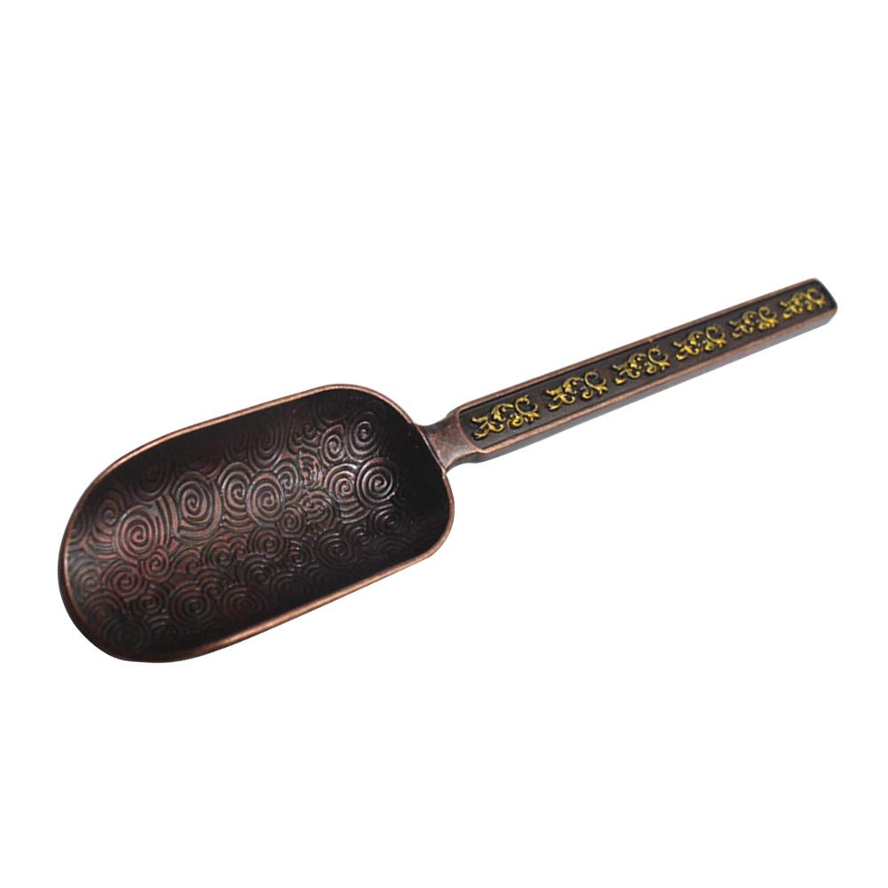 Teechaufeln Vintage F¨¹llschaufel Gew¨¹rzschaufel Kaffeel?ffel f¨¹r Salz Kaffee Tee L?ffel (Antik Kupfer)