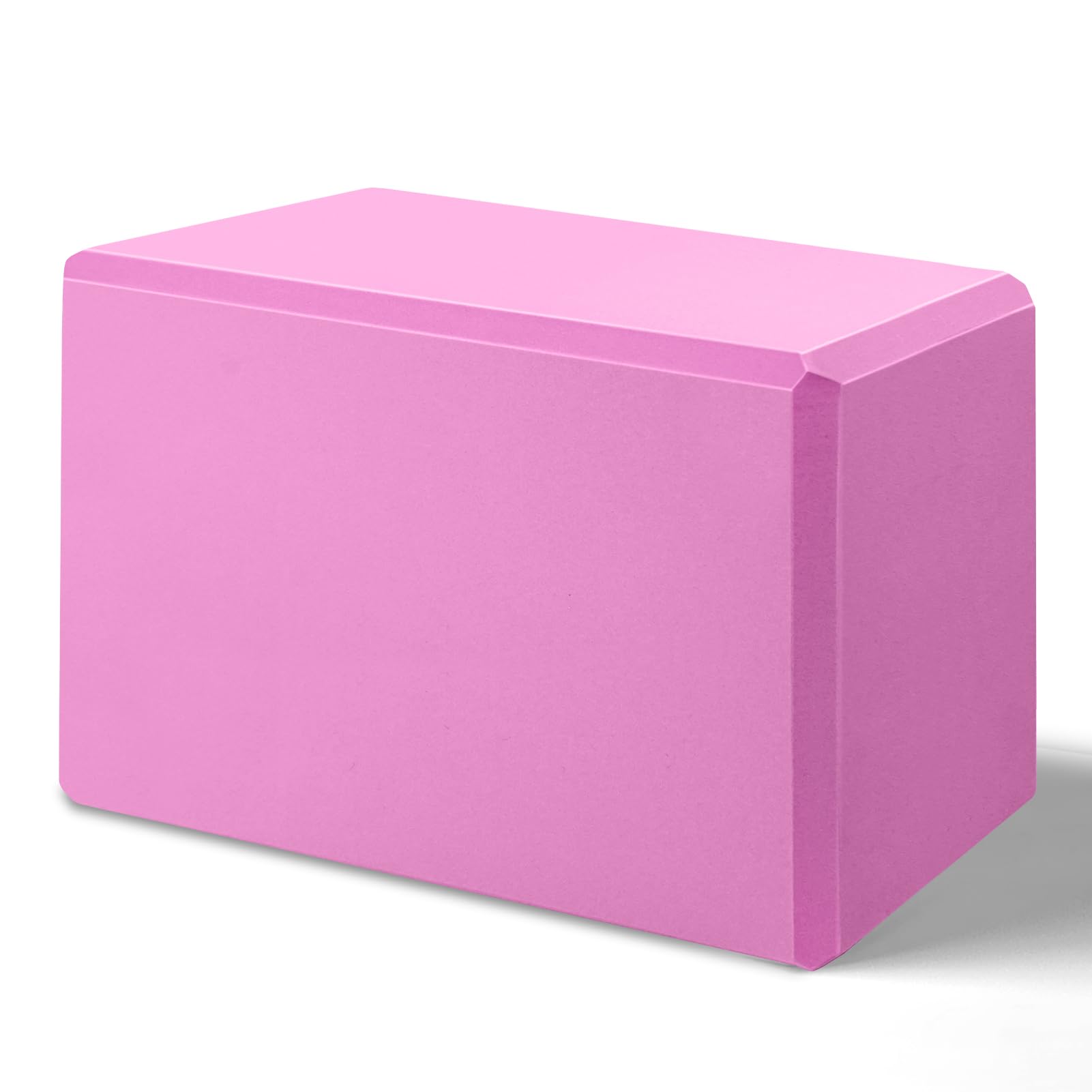 2025 Biguphate Yoga Blocks 9x 6x4 Inch?EVA Foam Yoga Block Supportive Latex-Free, Non-Slip Exercise Blocks, Yoga Accessories for Pilates, Meditation, Balance, Stretching and Deep Poses?Magenta?