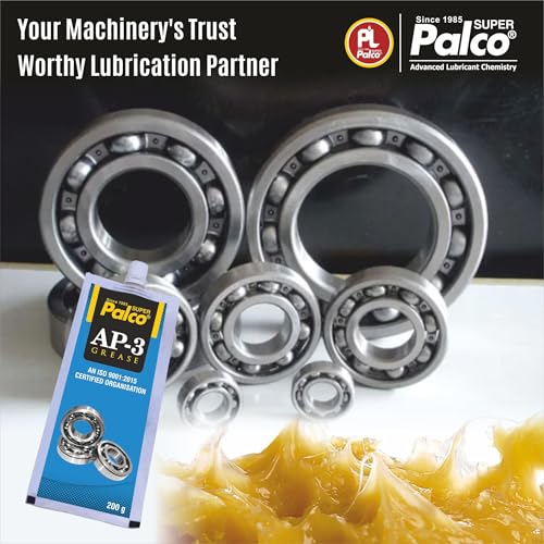 Image of PALCO AP-3 GREASE Pouch 200g (Pack of 5) Multipurpose Water Resistant & Chassis Bearing Lithium Base Anti Corrosion Grease for Car Cycle Bike Chain Lube NLGI-3 Long Lasting Lubricant