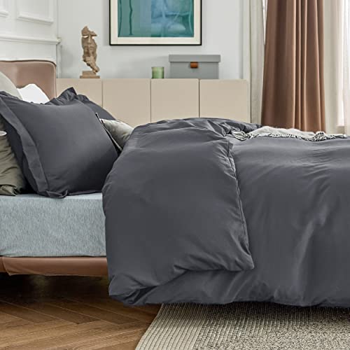 image for Bedsure Duvet Cover California King Size - Soft Double Brushed Bedding