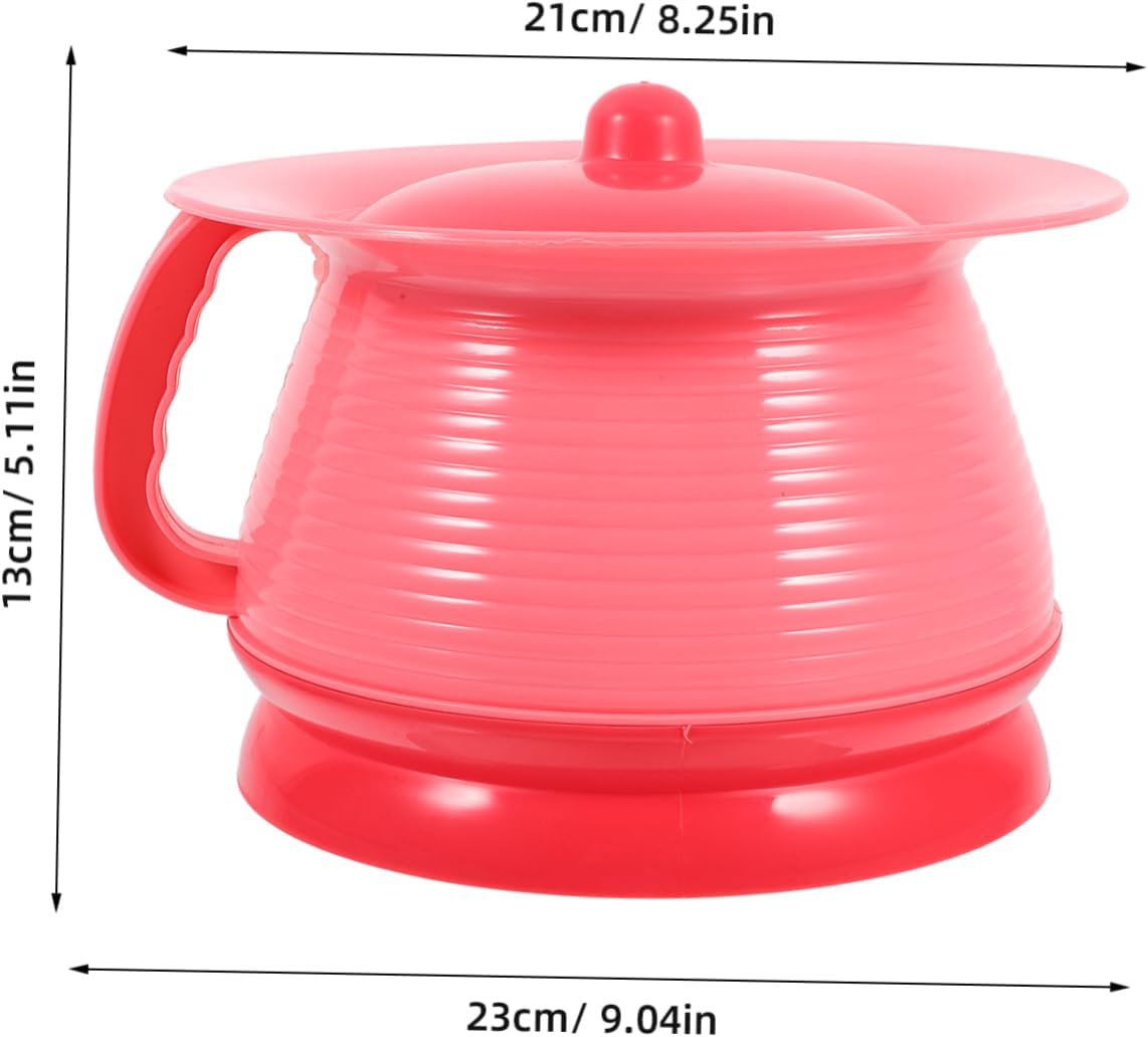 Boys and Girls Potty Training Seat Portable Urinal Pee Bottle Handle Lidded Chamber Pot Travel Potty for Toddlers Urine Bucket