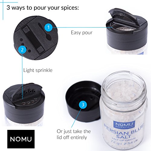 Nomu Essentials 12-Piece Herbs & Spices Starter Set Range (9.8Oz) | Non-Irradiated, No Msg Or Preservatives #TOP5