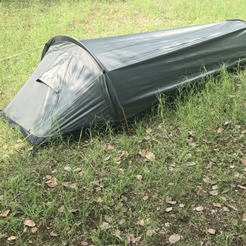 Carpa rectangular 4 estaciones para 1 persona impermeable miniatura 5