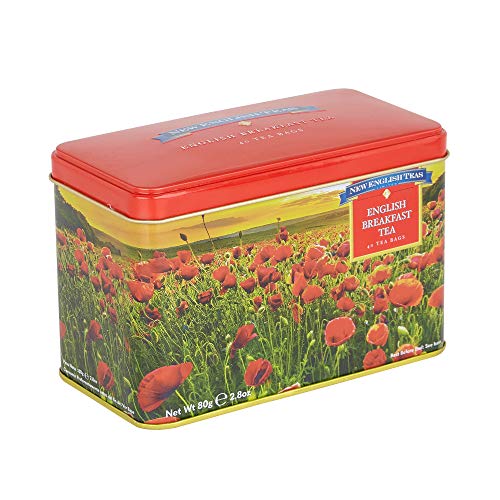 Nouveaux Thés Anglais Coquelicots Thé avec 40 sachets de thé anglais Cover
