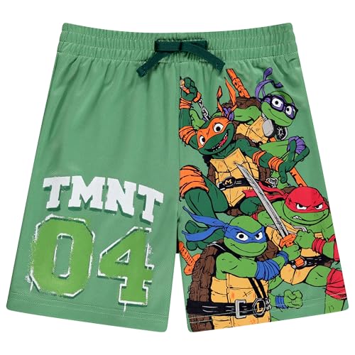 Image of Teenage Mutant Ninja Turtles Boys Basketball Jersey Shirt and Shorts Clothing Set- Little and Big Boys Sizes 4-20