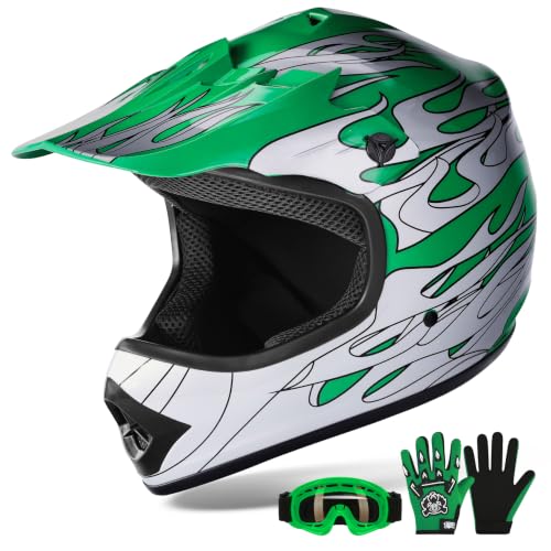 XFMT Kids Dirt Bike Helmet Youth Motorcycle Helmet...