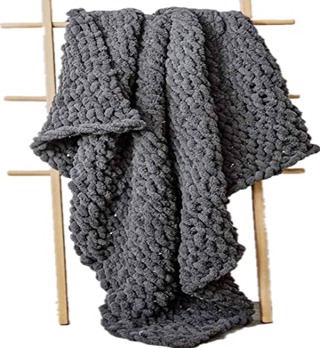Image of Super Thick Fluffy Jumbo Polyester Baby Blanket Chenille Yarn for Knitting, Crochet & Home Decor Projects, Afghans, throw pillows, cushions & blankets. -100 GMS � 6mm thickness � Colour � Dark green