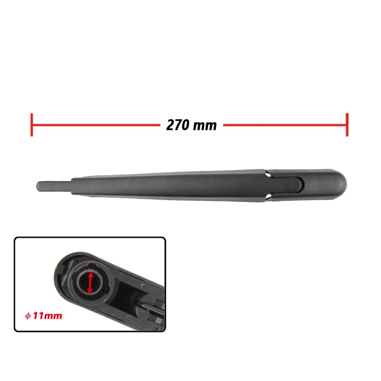 Tergicristallo Posteriore per Peugeot 308SW 2012-2013 295mm spazzole tergicristallo Posteriore per Auto e Set Braccio tergicristallo Posteriore