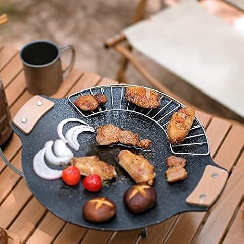 Glorlliant Oil Drain Stand, Portable Anti-Rust Heat Resistant 304 Era Medium Stainless Steel Frying Pan Cover