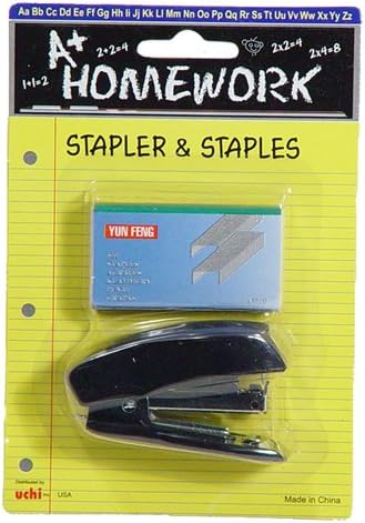 Stapler & Staples Mini Set (Pack of 24)