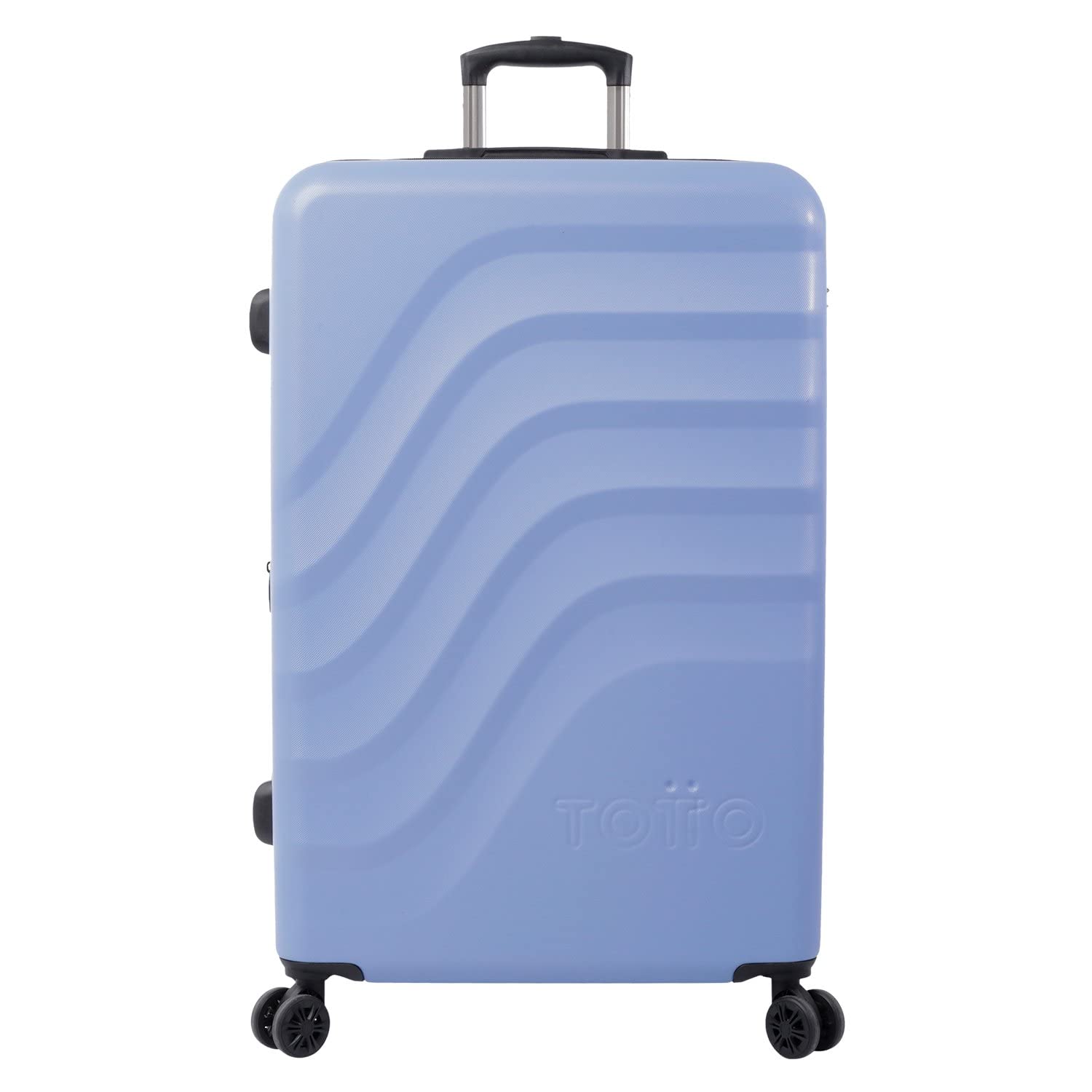Large Bazy+ Trolley Suitcase in Dark Blue: The Ideal Companion for Your Long Journeys., Dark Blue, Trolley cabina, BAZY + is The revamped and Improved Version of The Classic Bazy, Dark Blue,