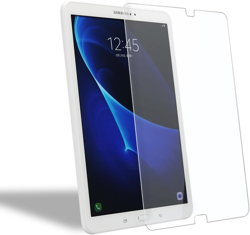 WEOFUN Screen Protector Compatible with Samsung Galaxy Tab A 10.1 Inch（Only 2016 Release） T580/ T585, Tempered Glass Film