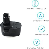 Vista 5 de Batería 14.4V 2Ah Reemplazo para BD PS140 A9262 A9267 A9276 A9527