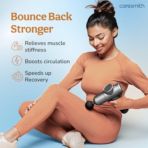 Image of Caresmith Charge Active Massage Gun | Body Massager | Massager Machine for Pain Relief for Men and Women | Deep Tissue Massager