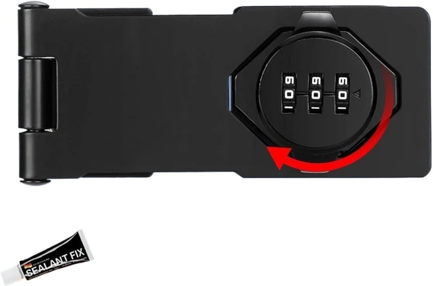 Cinet Password Locks No-Punch Combination Lock Drawer File Door 1Pcs