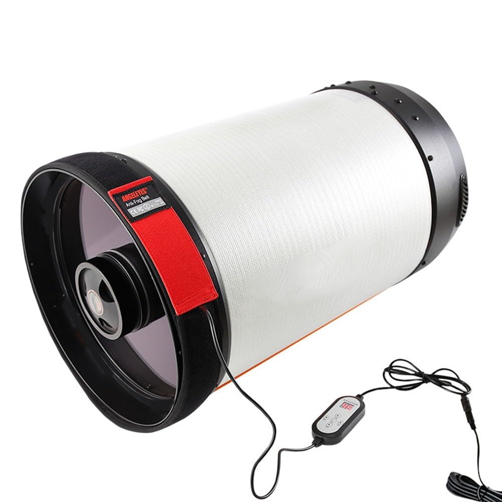 Radiatore di rugiada astronomico con lente telescopica, fascia anti-condensa, controllo intelligente della temperatura (730 x 50 mm)