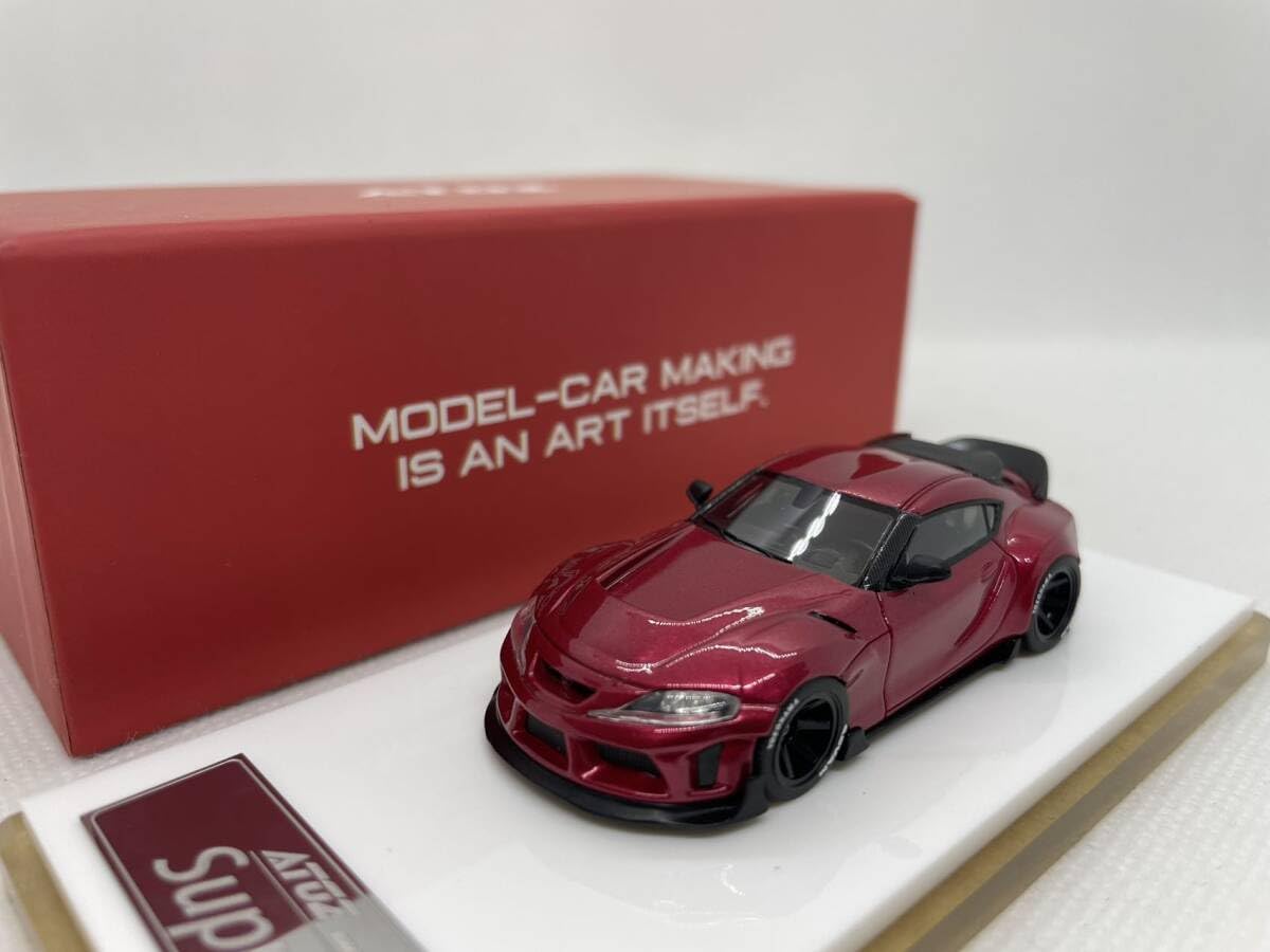 Amazon | ATOZ 1/64 ミニカー ミニカー Supra A90 JDM レッド