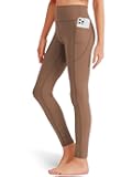 Girls' Black Athletic Leggings with Pockets, White Ankle Length Yoga Pants for Kids