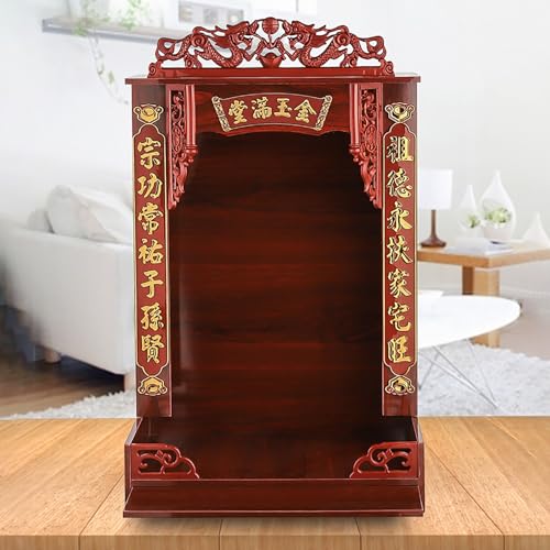 Meuble d'autel pour sorcière wiccan et étagère de prière murale