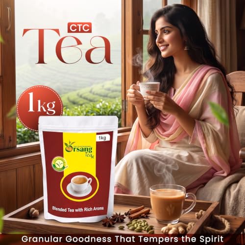 Image of Garden Fresh Premium Strong CTC Tea 1kg | Rich Aroma & Full-Bodied Taste