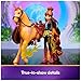 Unicorn Academy, Valentina & Cinder Power of Friendship Set, Translucent Saddle & 2 Power Accessories, Dolls & Unicorn Toys for Girls Ages 4 and up