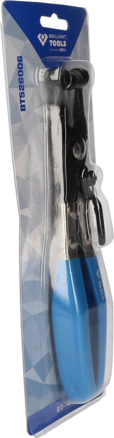 BRILLIANT TOOLS BT526006 Pinza per fascette stringitubi [Powered by KS TOOLS]