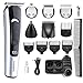 Hangsun Recortador de Barba HC550 Cortapelos Hombre 10 en 1 Máquina de Cortar Pelo, Barba y Nariz, Recargable e Inalámbrico