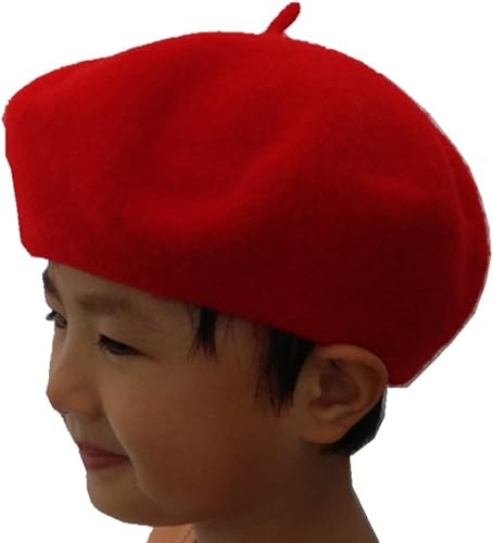 Miniatura 2 de Joyhy - Gorro de boina de estilo francés clásico para niños y niñas