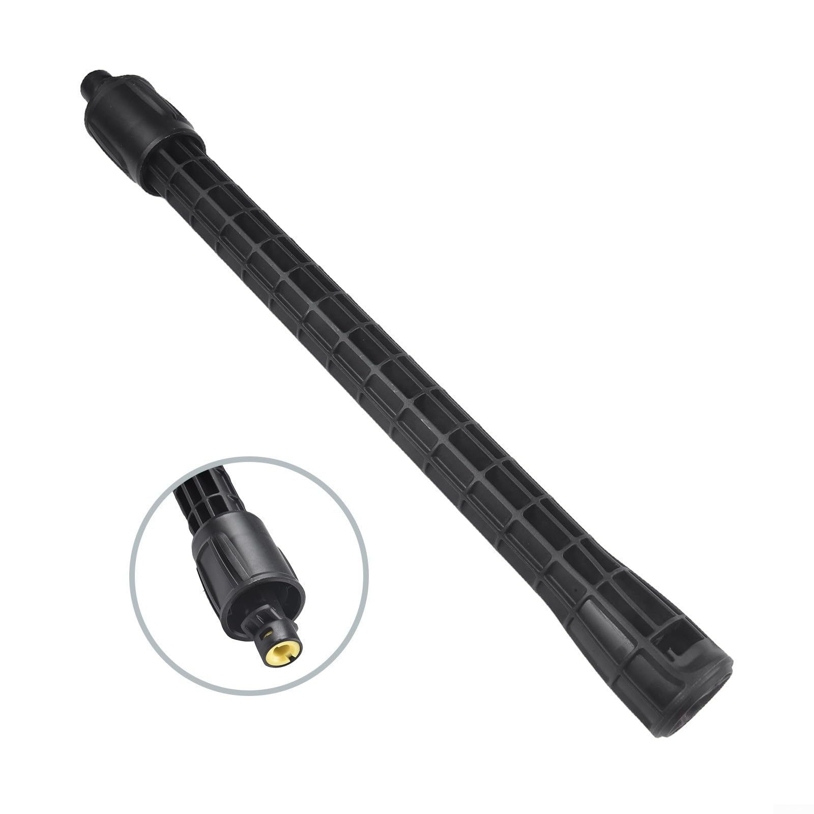 Barra de extensión de lanza de pulverización para Karcher para PS20, K2, K3, K4, K5, accesorio de lavadora a presión de 1.7 x 17.5 pulgadas (4 piezas)