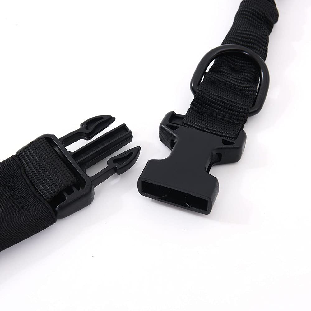 2 bis 1 Punkt Gewehrriemen, verstellbar Gun Sling Trageriemen, Taktisches Gewehr Bungee Sling mit Schnalle für Jagd Schießen,Freien,Militärtraining