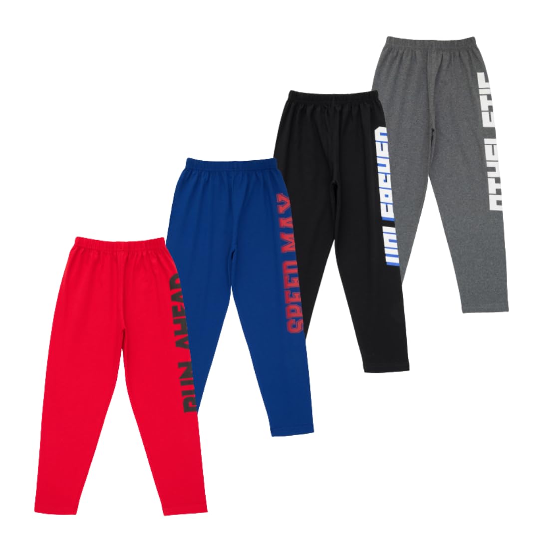 Luke and Lilly Boys Printed Track Pant - Pack of 4