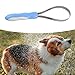 Bothyi Double Sided Shedding Tool for Dogs Scraping Comb, Portable for Short & Long Hair Fine Stainless Steel Grooming Tool