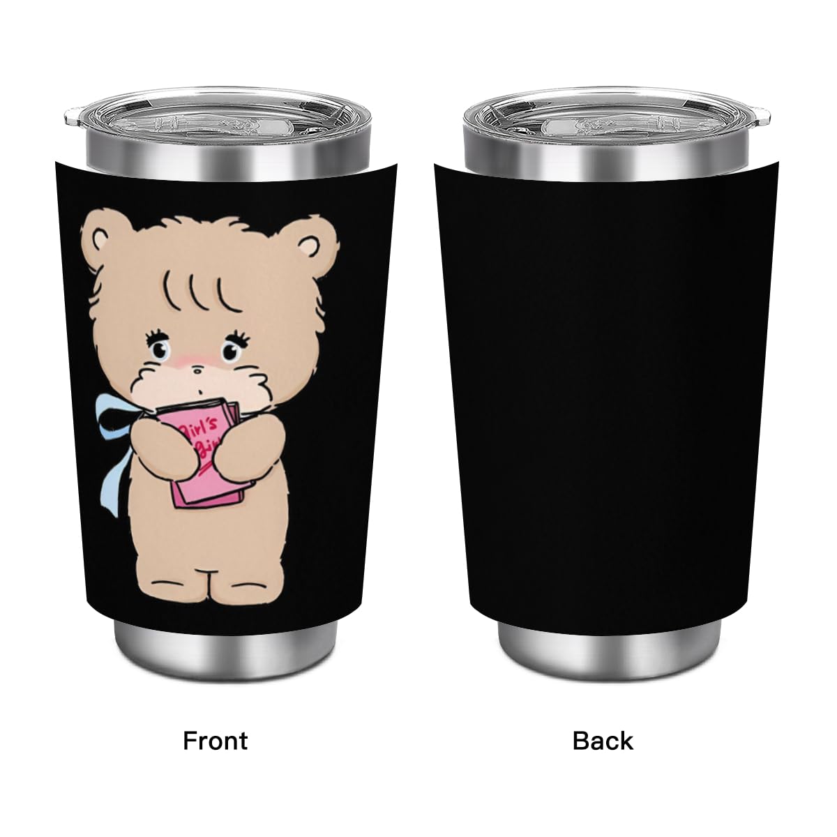 カーカップ かわいい コーギ 愛と平和 車用コップ 水筒 Black-かわいい コーギ 愛と平和 魔法瓶 車用タンブラー ステンレス カーカップ  かわいい コーギ 愛と平和 車用コップ 水筒 Black-かわいい コーギ 愛と平和 魔法瓶 車用タンブラー ステンレス Amazon | 黒コーギー  ..., image size:1200x1200