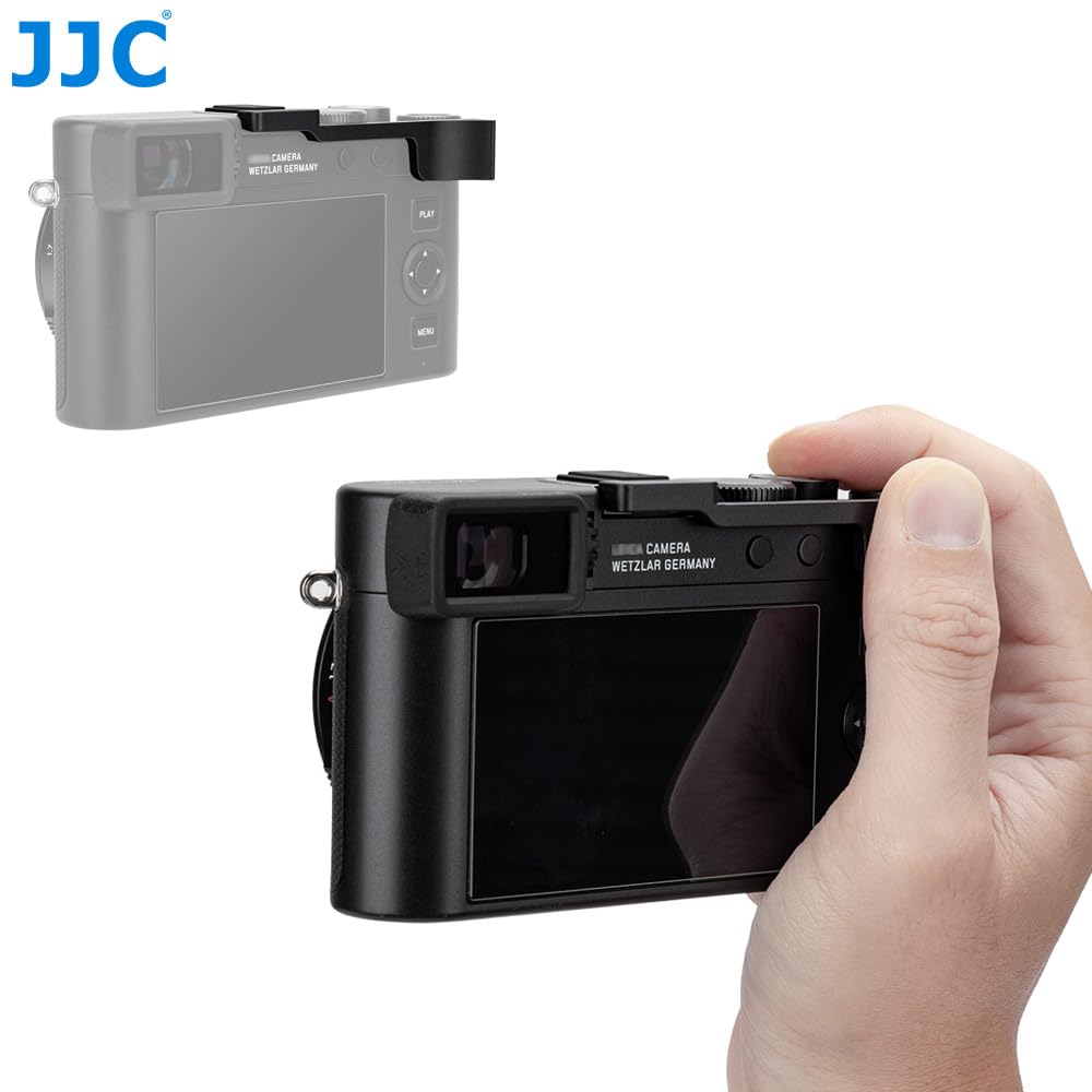 JJC Griffe en métal antidérapante pour Appareil Photo Leica D-Lux 8 pour Un Meilleur équilibre