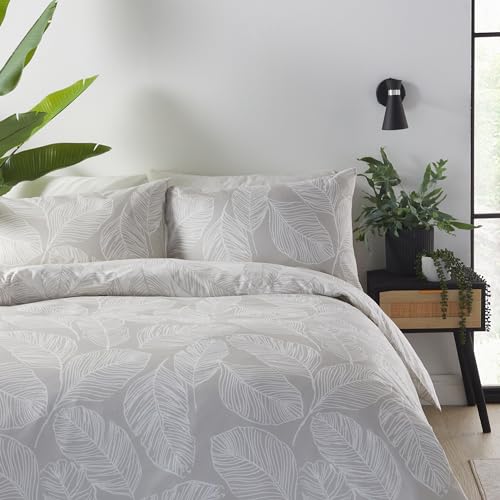 Parure de lit réversible King size naturel Matteo MTONL31PGU linge de maison - 3